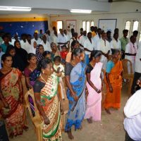 Village Farmers attended the Project Launching Ceremony.